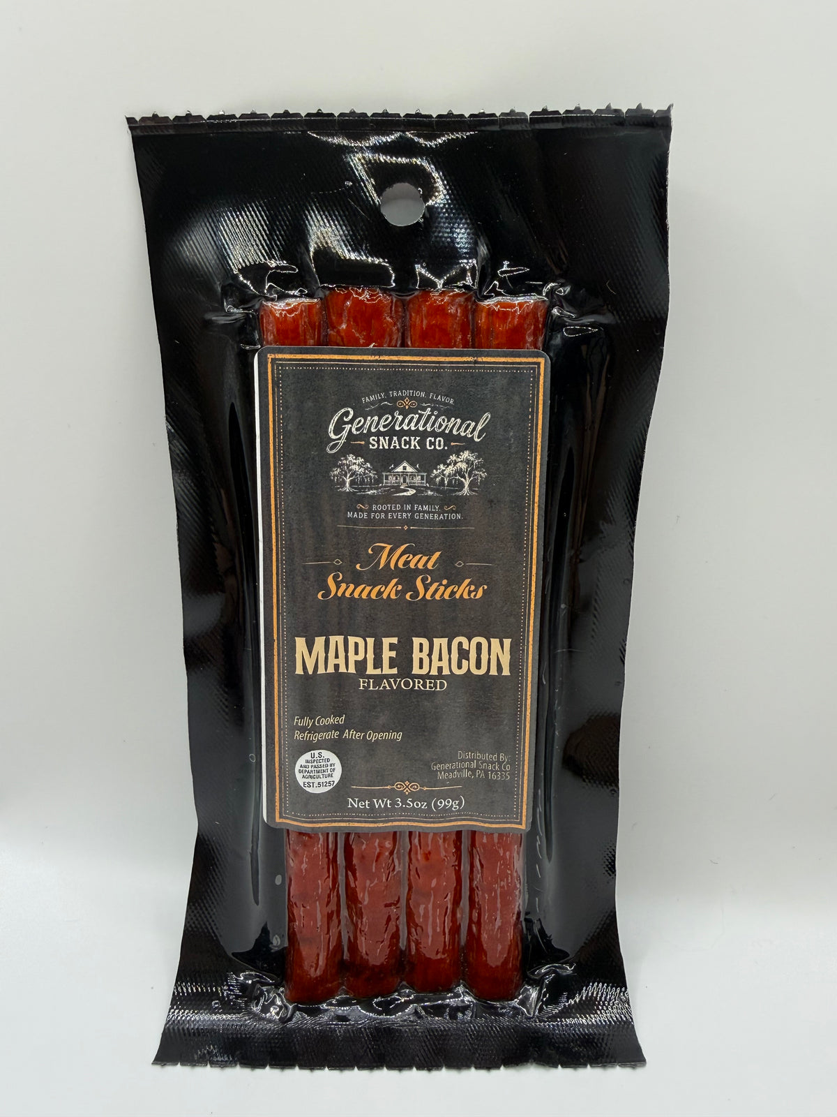 Maple Bacon Meat Sticks