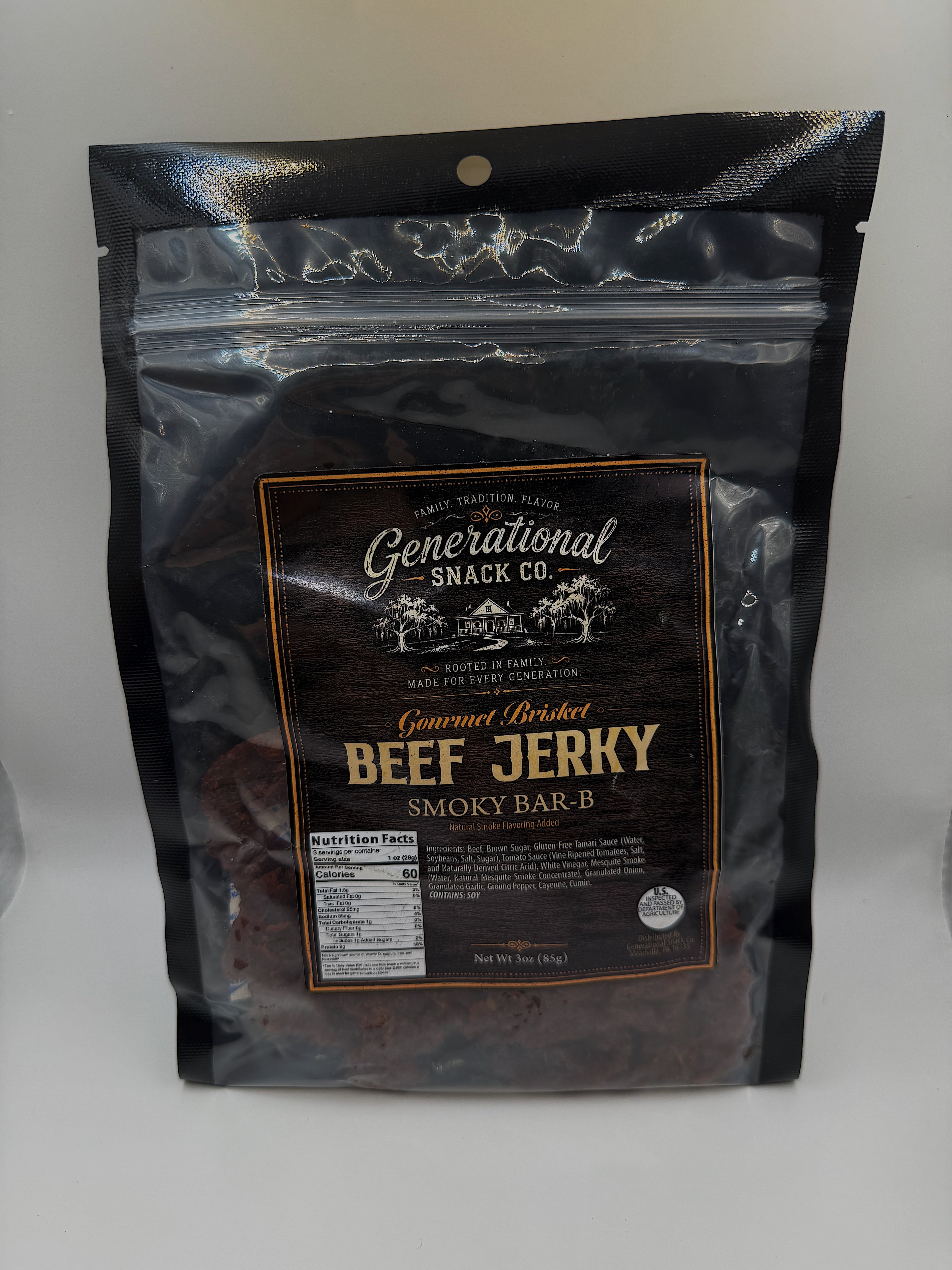 Smoky BBQ Brisket Beef Jerky