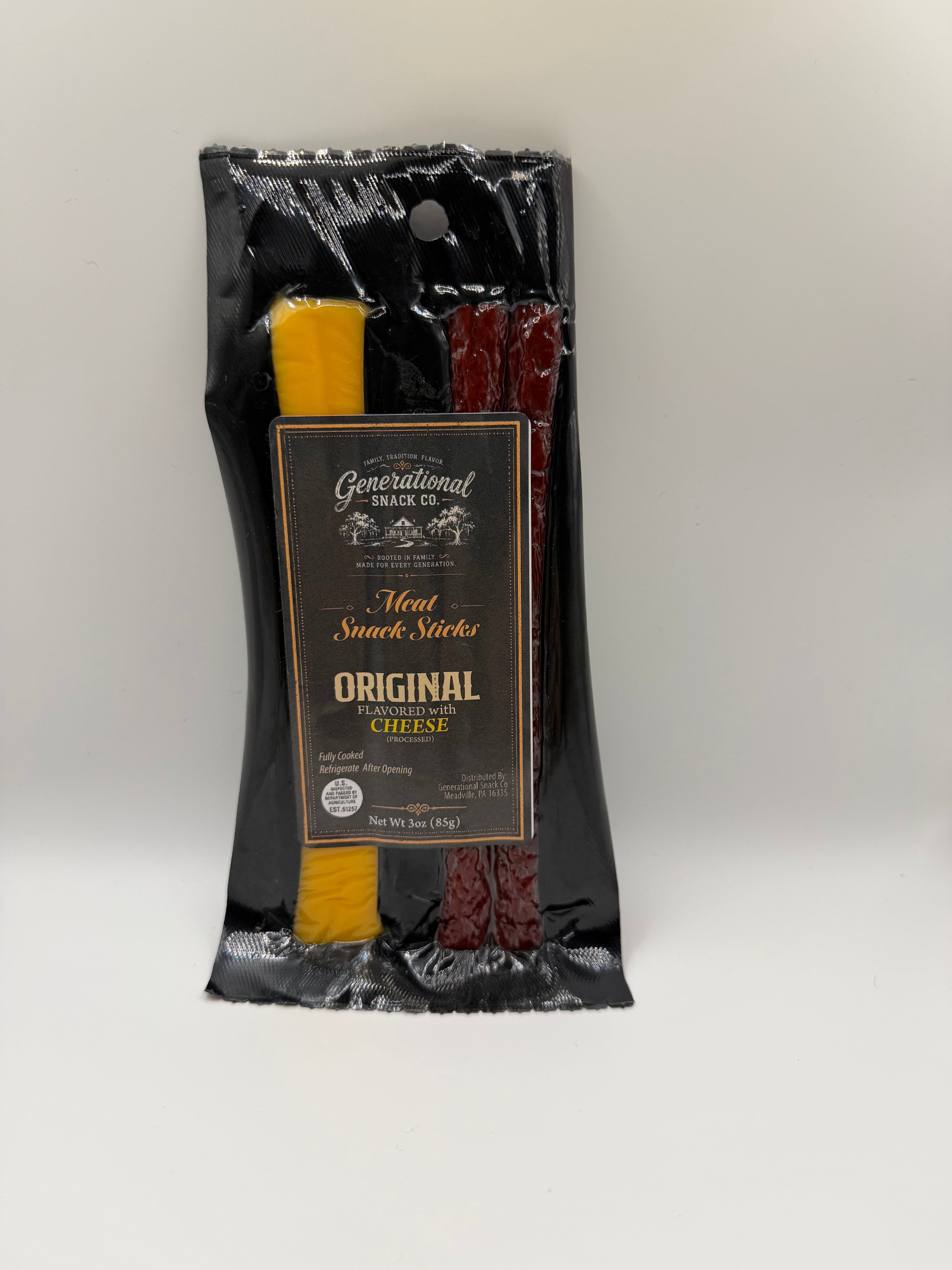 Original Snack Sticks with Cheese