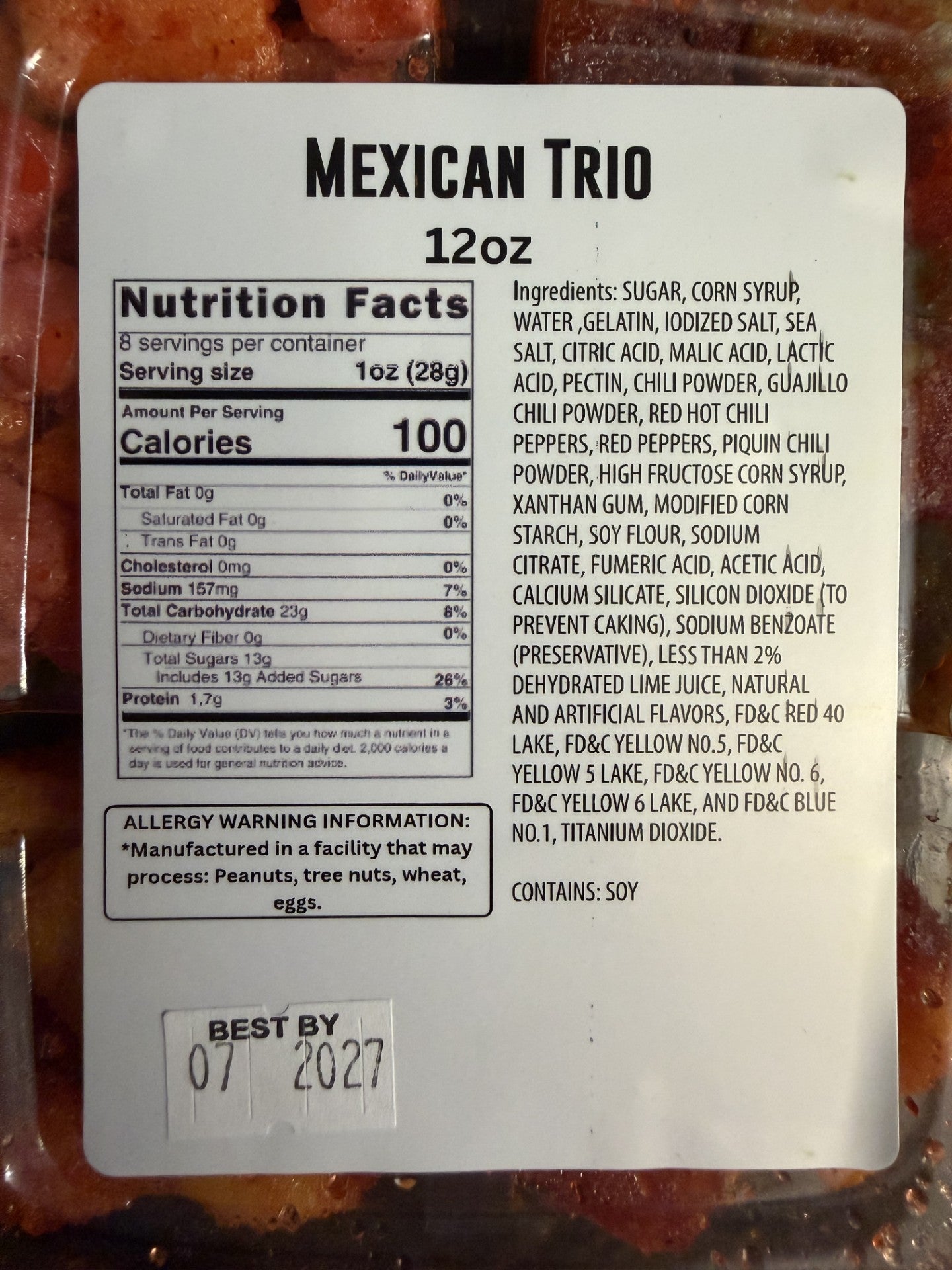 Mexican Candy Trio